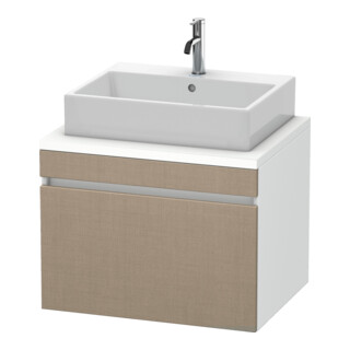 Duravit Meuble sous-lavabo DuraStyle 70x54,8 cm, blanc/mat, 1 tiroir
