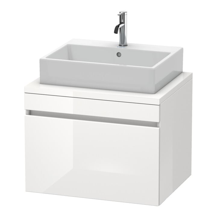 Duravit Meuble sous-lavabo DuraStyle 70x54,8 cm, blanc/mat, 1 tiroir