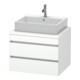 Duravit Meuble sous-lavabo DuraStyle 70x54,8 cm, blanc mat, 2 tiroirs-1
