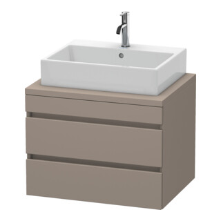 Duravit Meuble sous-lavabo DuraStyle 70x54,8 cm, blanc mat, 2 tiroirs