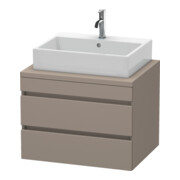 Duravit Meuble sous-lavabo DuraStyle 70x54,8 cm, blanc mat, 2 tiroirs-1