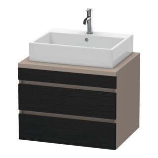 Duravit Meuble sous-lavabo DuraStyle 70x54,8 cm, blanc mat, 2 tiroirs