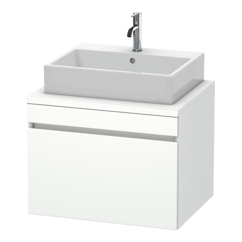 Duravit Meuble sous-lavabo DuraStyle 70x54,8 cm, blanc mat, pour console, 1 tiroir