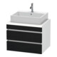 Duravit Meuble sous lavabo DuraStyle 70x54,8 cm, blanc œuf, 2 tiroirs-1