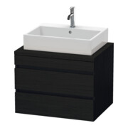 Duravit Meuble sous lavabo DuraStyle 70x54,8 cm, blanc œuf, 2 tiroirs-1