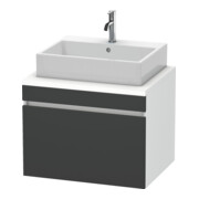 Duravit Meuble sous-lavabo DuraStyle 70x54,8 cm, gris m/we ma, f Kons, 1 tiroir