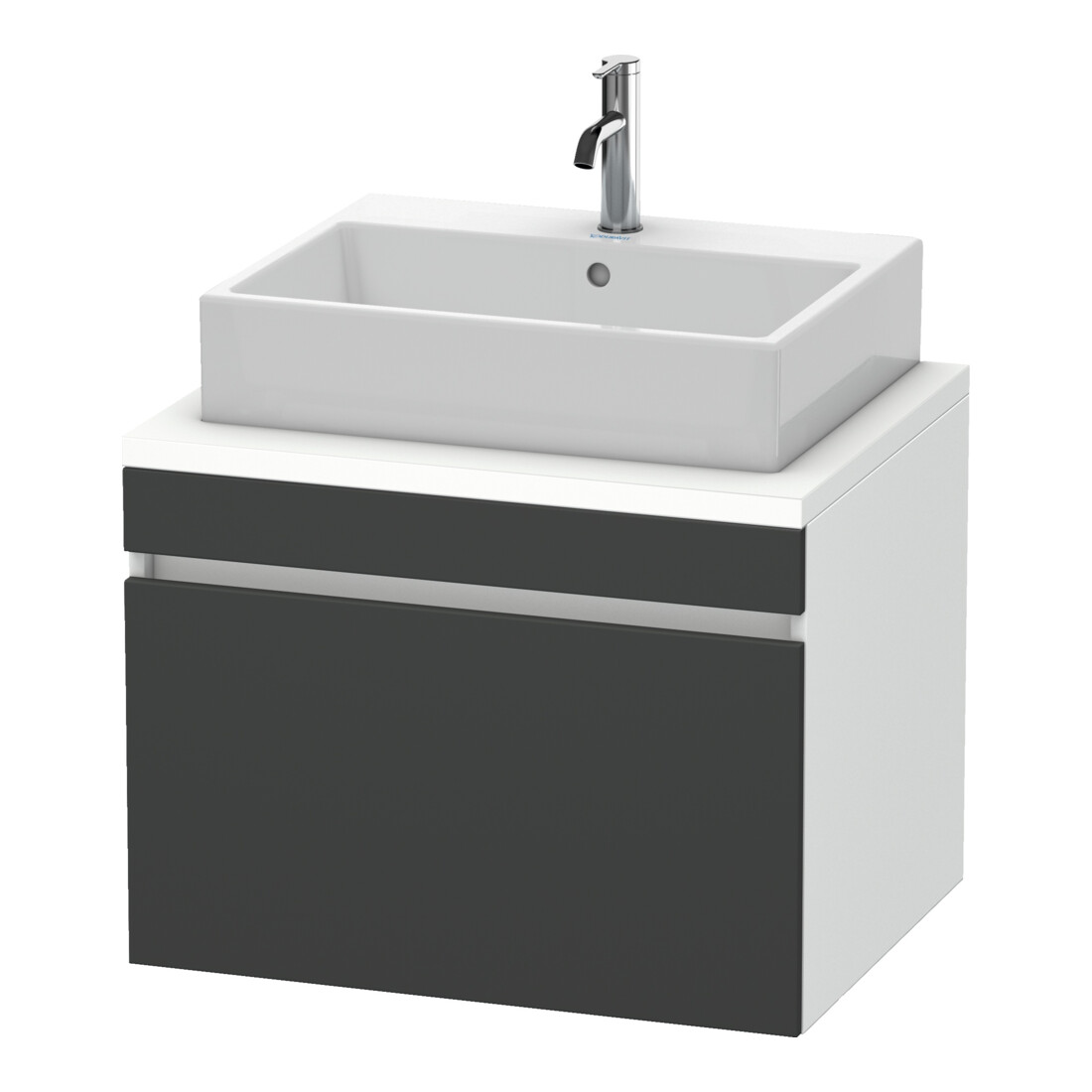 Duravit Meuble sous-lavabo DuraStyle 70x54,8 cm, gris m/we ma, f Kons, 1 tiroir