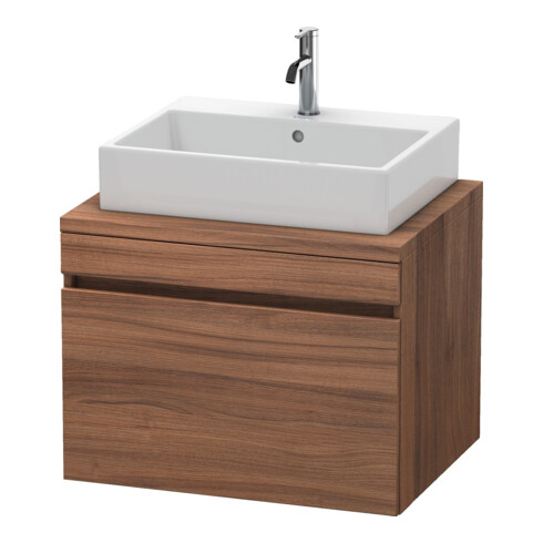Duravit Meuble sous lavabo DuraStyle 70x54,8 cm, noyer naturel, 1 tiroir