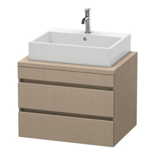 Duravit Meuble sous-lavabo DuraStyle 70x54,8 cm, sans console, 2 tiroirs