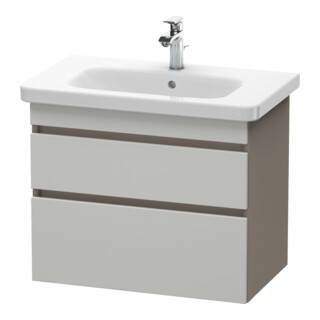 Duravit Meuble sous-lavabo DuraStyle 73x44,8 cm, betg/ba ma, 2 tiroirs, suspendu