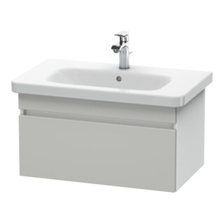 Duravit Meuble sous lavabo DuraStyle 73x44,8 cm, blanc mat, 1 tiroir, suspendu