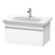 Duravit Meuble sous-lavabo DuraStyle 73x44,8 cm, blanc mat, 1 tiroir, suspendu-1