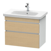 Duravit Meuble sous-lavabo DuraStyle 73x44,8 cm, blanc mat, 2 tiroirs, suspendu