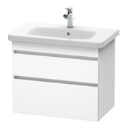 Duravit Meuble sous-lavabo DuraStyle 73x44,8 cm, blanc mat, 2 tiroirs, suspendu