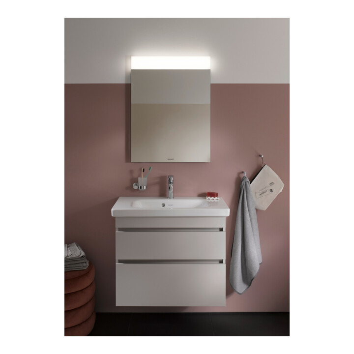 Duravit Meuble sous-lavabo DuraStyle 73x44,8 cm, blanc mat, 2 tiroirs, suspendu