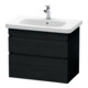 Duravit Meuble sous-lavabo DuraStyle 73x44,8 cm, blanc œuf, 2 tiroirs, suspendu-1