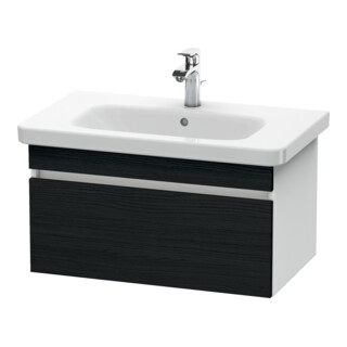 Duravit Meuble sous-lavabo DuraStyle 73x44,8 cm, blanc œuf/blanc, 1 tiroir, suspendu