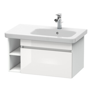 Duravit Meuble sous-lavabo DuraStyle 73x44,8 cm, D, blanc brillant/mat, 1 tiroir