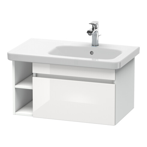 Duravit Meuble sous-lavabo DuraStyle 73x44,8 cm, D, blanc brillant/mat, 1 tiroir