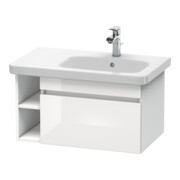 Duravit Meuble sous-lavabo DuraStyle 73x44,8 cm, D, blanc brillant/mat, 1 tiroir