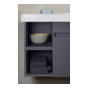 Duravit Meuble sous-lavabo DuraStyle 73x44,8 cm, D, blanc brillant/mat, 1 tiroir