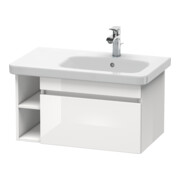 Duravit Meuble sous-lavabo DuraStyle 73x44,8 cm, D, graphite mat/bas, 1 tiroir-4