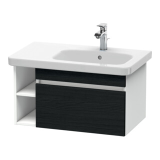 Duravit Meuble sous-lavabo DuraStyle 73x44,8 cm, Droit, Blanc/Bois, 1 tiroir