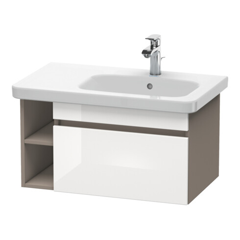 Duravit Meuble sous lavabo DuraStyle 73x44,8 cm, droite, blanc, 1 tiroir