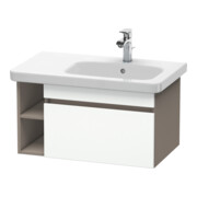 Duravit Meuble sous-lavabo DuraStyle 73x44,8 cm, droite, blanc, avec socle, 1 tiroir