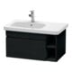Duravit Meuble sous lavabo DuraStyle 73x44,8 cm, évier à gauche, blanc œuf, 1 tiroir-1