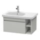 Duravit Meuble sous lavabo DuraStyle 73x44,8 cm, évier à gauche, gris béton, 1 tiroir-1