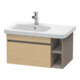 Duravit Meuble sous-lavabo DuraStyle 73x44,8 cm, G gauche, blanc mat, 1 tiroir-1