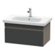 Duravit Meuble sous lavabo DuraStyle 73x44,8 cm, gris, 1 tiroir, suspendu-1