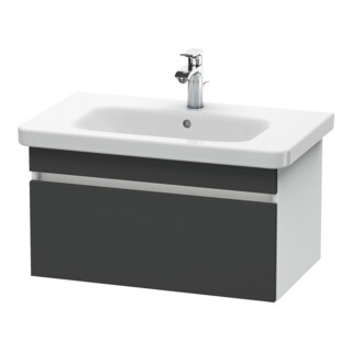 Duravit Meuble sous-lavabo DuraStyle 73x44,8 cm, gris m/we ma, 1 tiroir, suspendu