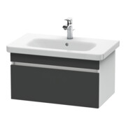 Duravit Meuble sous-lavabo DuraStyle 73x44,8 cm, gris m/we ma, 1 tiroir, suspendu