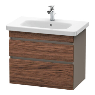 Duravit Meuble sous lavabo DuraStyle 73x44,8 cm, N dk/b ma, 2 tiroirs, suspendu