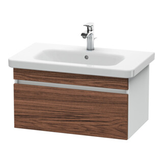 Duravit Meuble sous-lavabo DuraStyle 73x44,8 cm, N dk/blanc mat, 1 tiroir, suspendu