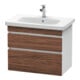 Duravit Meuble sous lavabo DuraStyle 73x44,8 cm, N dk/we ma, 2 tiroirs, suspendu-1