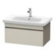 Duravit Meuble sous lavabo DuraStyle 73x44,8 cm, taupe/mat, 1 tiroir, suspendu-1