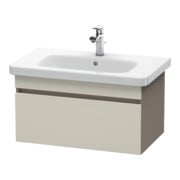 Duravit Meuble sous lavabo DuraStyle 73x44,8 cm, taupe/mat, 1 tiroir, suspendu-1