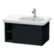 Duravit Meuble sous-lavabo DuraStyle 73x44,8 cm, vasque à droite, blanc œuf, 1 tiroir-1
