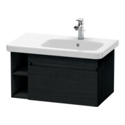 Duravit Meuble sous-lavabo DuraStyle 73x44,8 cm, vasque à droite, blanc œuf, 1 tiroir