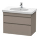 Duravit Meuble sous-lavabo DuraStyle 80x45,3 cm, 2 tiroirs, suspendu-1