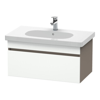 Duravit Meuble sous-lavabo DuraStyle 80x45,3 cm, blanc, 1 tiroir, suspendu