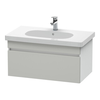 Duravit Meuble sous lavabo DuraStyle 80x45,3 cm, blanc mat, 1 tiroir, suspendu