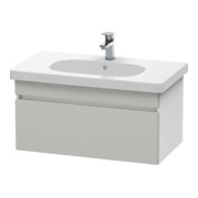 Duravit Meuble sous lavabo DuraStyle 80x45,3 cm, blanc mat, 1 tiroir, suspendu