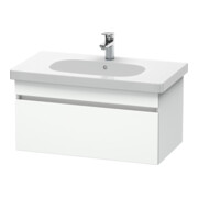 Duravit Meuble sous lavabo DuraStyle 80x45,3 cm, blanc mat, 1 tiroir, suspendu