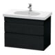 Duravit Meuble sous lavabo DuraStyle 80x45,3 cm, blanc œuf, 2 tiroirs, suspendu-1