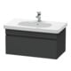 Duravit Meuble sous lavabo DuraStyle 80x45,3 cm, graph ma, 1 tiroir, suspendu-1