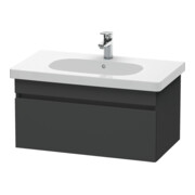 Duravit Meuble sous lavabo DuraStyle 80x45,3 cm, graph ma, 1 tiroir, suspendu-1